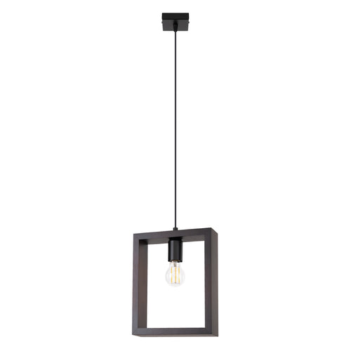 Sollux Lighting Hanglamp ARIES wengé - 24x8x133cm