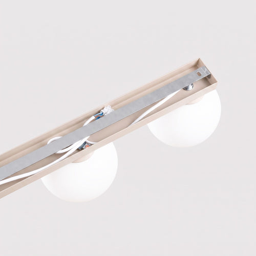 Sollux Lighting Plafondlamp YOLI 6 beige - 120x12x14,5cm