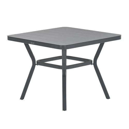 Garden Impressions Douglas dining tuintafel - 90x90 cm - carbon black