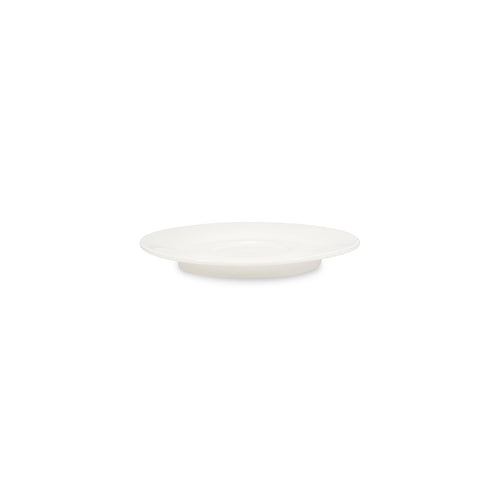 Bonbistro - Schotel 15,5cm voor kop 16cl en kop 20,5cl wit Barista - Set van 6