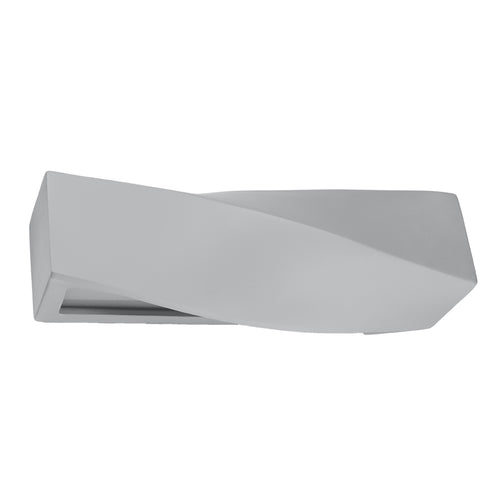 Sollux Lighting Wandlamp keramiek SIGMA grijs - 42x12x14cm