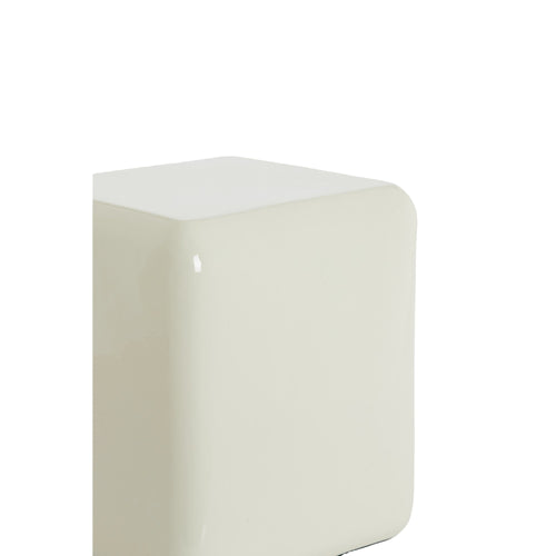 Light & Living zuil Fabi - wit - 35x35x40cm