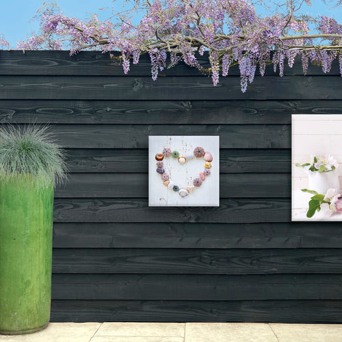 Art for the Home Buitencanvas - Schelpenhart - 50x50cm - vtwonen shop