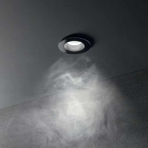 Ronde Inbouwspot Wit IP65, 3000K, 8W
