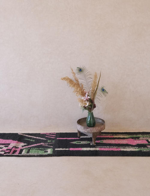 AFK Living vloerkleed Berber - handgemaakt - Wol - 74 x 344 cm