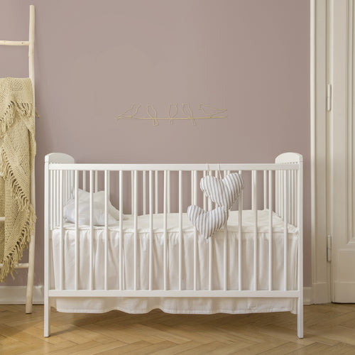 Art for the Home Metal Art - Vogeltjes op draad goud - 60x12,5cm - vtwonen shop