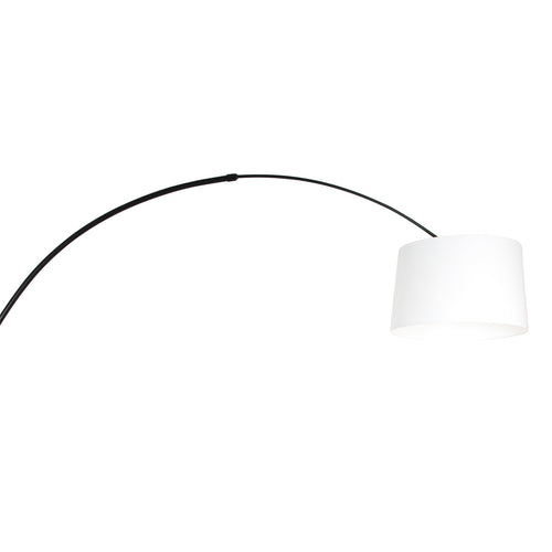 Steinhauer vloerlamp Sparkled - 1 lichts - 190x 230 cm - zwart wit