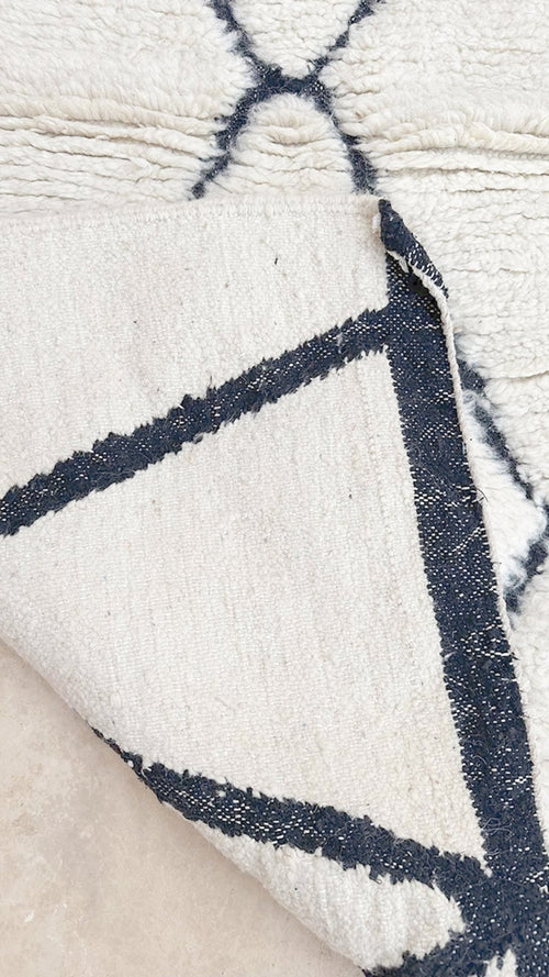 AFK Living vloerkleed Berber - handgemaakt - Wol - 103 x 167 cm - vtwonen shop