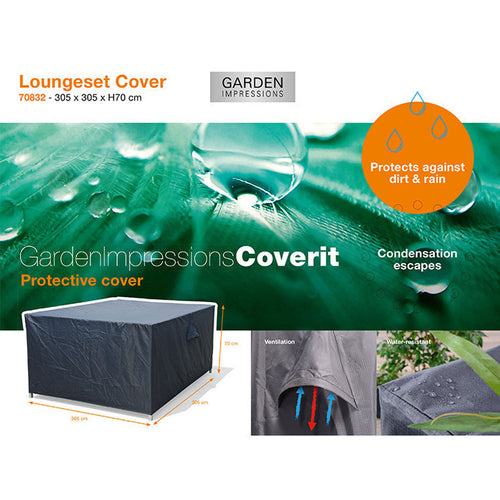 Garden Impressions Loungesethoes 305x305xH70 cm