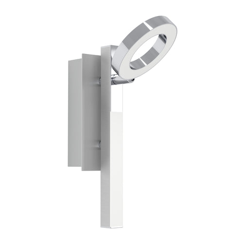 EGLO spot Cardillio 1 - 2 lichts - aluminium, chroom - gesatineerd