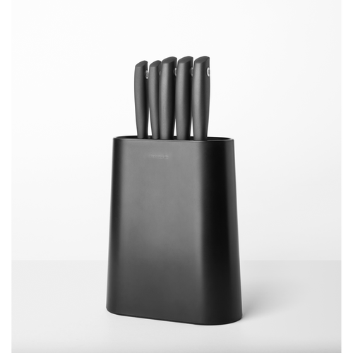 Brabantia Tasty+ Messenblok plus 5 messen - Dark Grey