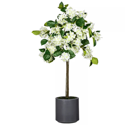Flourify - kunstplant - Hortensia boom - 94 cm