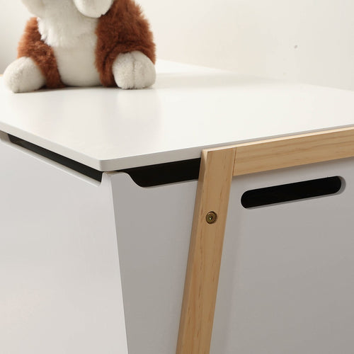 Calicosy - Opbergkist Kinderkamer - Wit - 40x99x43 cm
