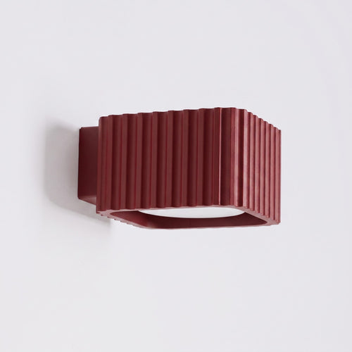 Sollux Lighting Wandlamp RIFF bordeaux Gx53 - 10x12x6cm