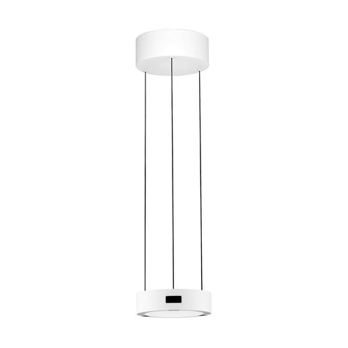 Nova Luce AFI Cilindrische hanglamp voor aan het plafond, wit, sensor dimbaar, LED, 24W, 1712lm, 3000K