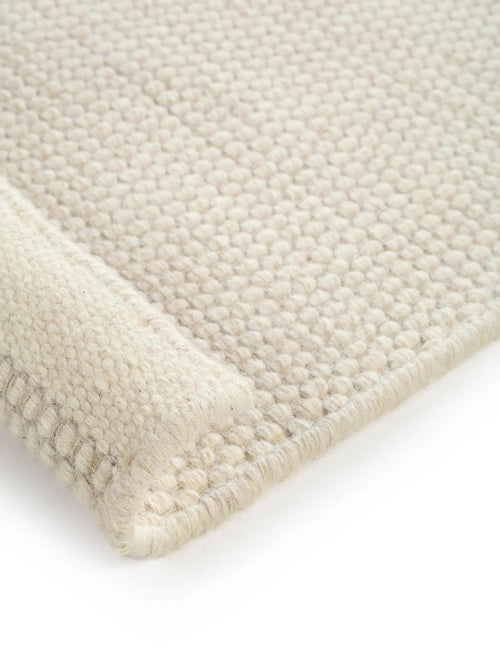 benuta wollen loper Rocco - wit - 80x250 cm