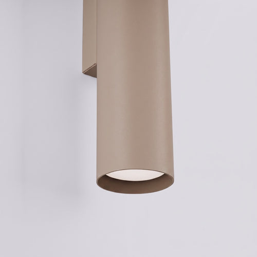 Sollux Lighting Wandlamp LAGOS 2 taupe - 6x8x30cm