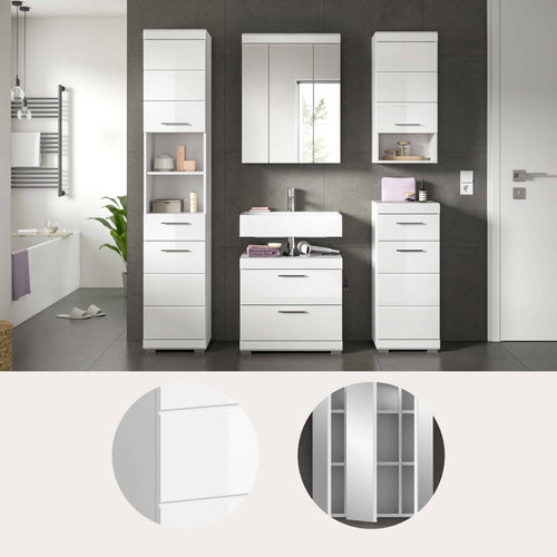 Furnilux Scout 5-Delige Badkamercombinatie - 134cm x 191cm x 34cm