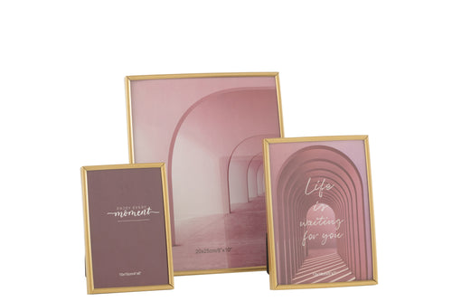 J-Line fotolijst Tracy - metaal - oud mat - large - vtwonen shop