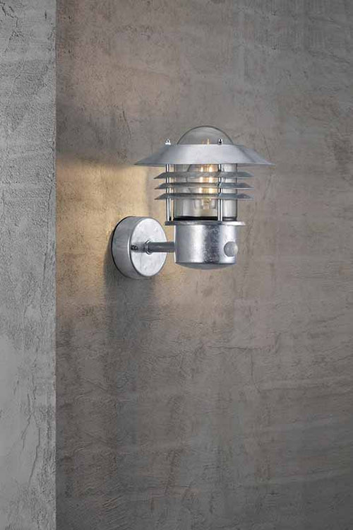 Nordlux Vejers Wandlamp buiten | Sensor | E27 | IP54 | Verzinkt | Seaside - vtwonen shop