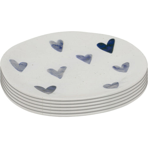 Kare Design Borden Cuori 22cm (6/set)