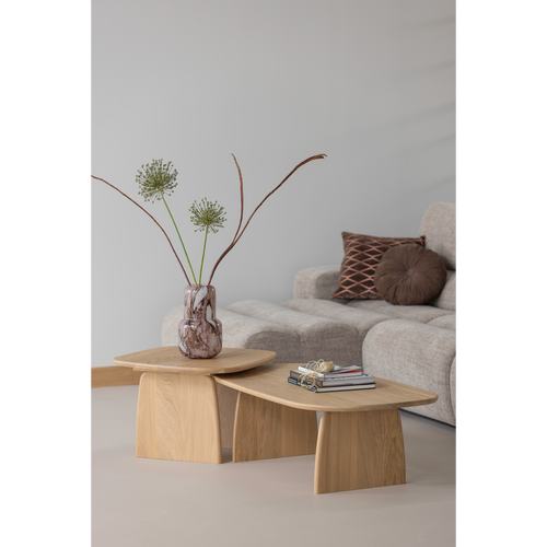 WOOOD salontafel 110 cm Tablo - Eiken - Transparant - 35x110x59