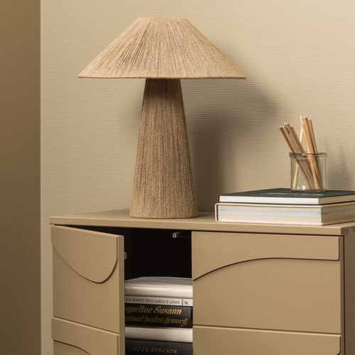 WOOOD kast Teo - Grenenhout - Mud - 116x72x35 - vtwonen shop