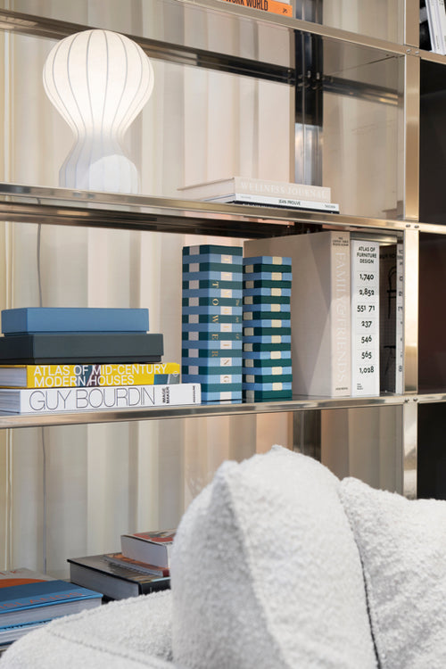 Printworks Spel Play - Tumbling Towers - Groen/Blauw