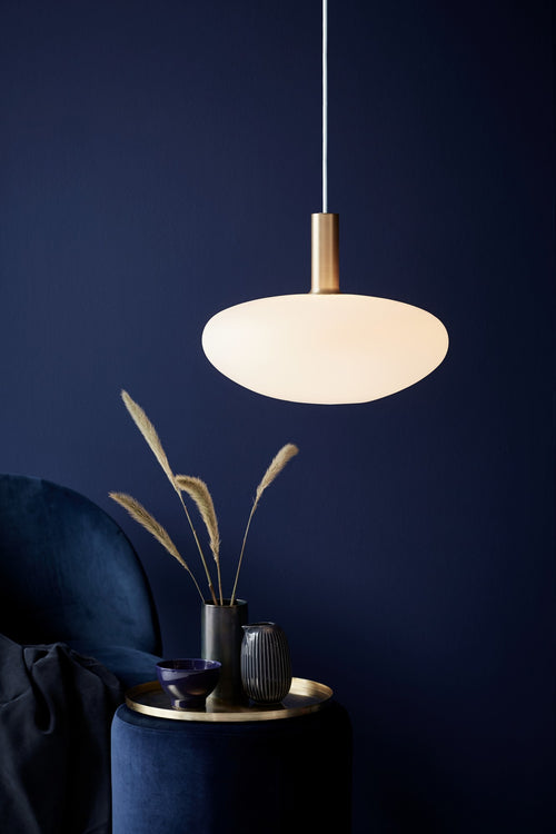 Nordlux Alton Hanglamp - Ø35cm - E27 - Opaal