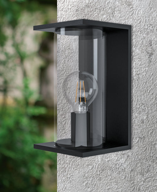 EGLO wandlamp voor buiten Cascinetta - e27 - ip44 - zwart - vtwonen shop