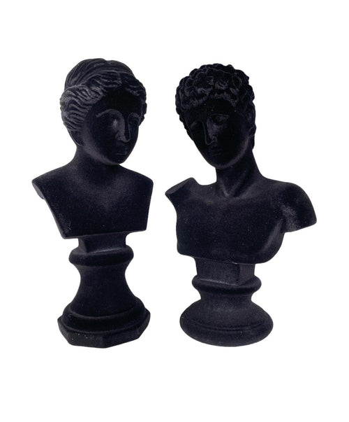 FurniLux Decoratie item Adam zwart - 16x10x25 cm