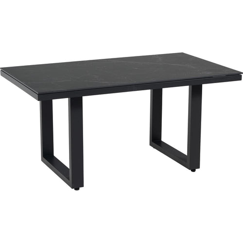 Lesli Living tuintafel Monte - grijs - 140x80cm