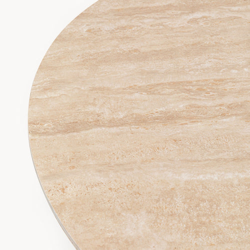 Kare Design Eettafel Alma Travertino 180x90cm