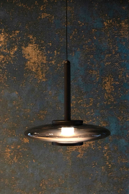 Artdelight hanglamp Madison - 1 lichts - 22  x  200   cm - zwart