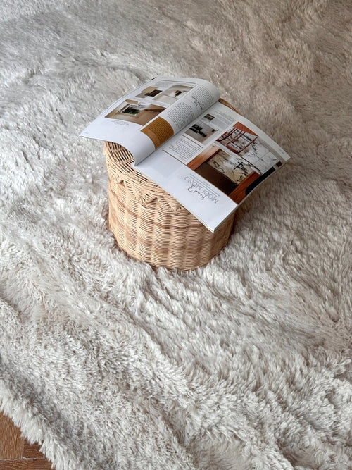 Hoogpolig vloerkleed Furr beige - Interieur05 - 290 x 200 cm - vtwonen shop