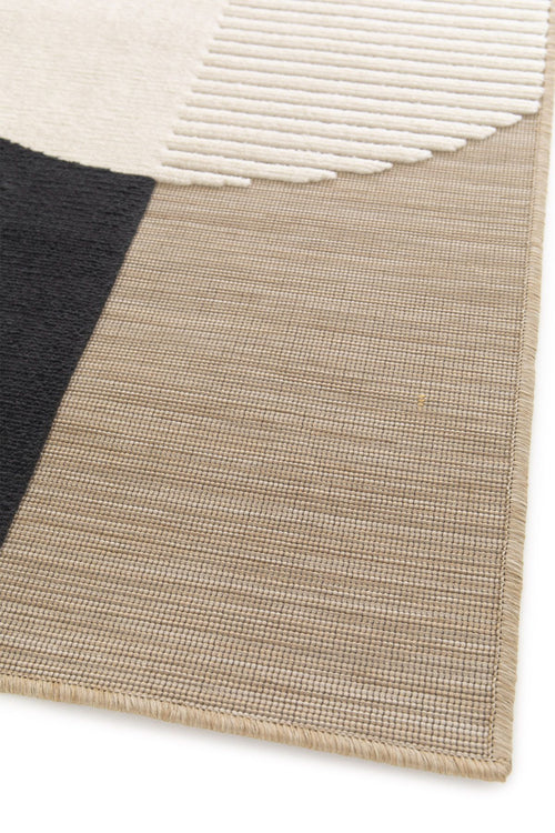 Art deco karpet -160x230 cm - ecru