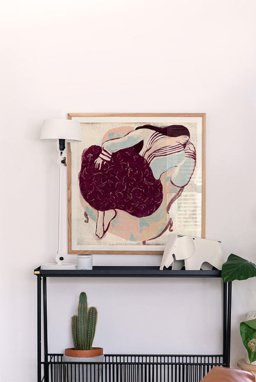 Marco - Restful Rose - PSTR studio Kunst Poster