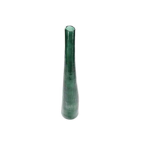 S|P Collection - Vaas 9xH55cm donkergroen Twig