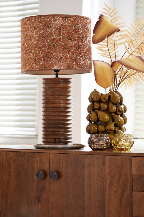 Light & Living vaas NATALIA - 23.5x23x32.5cm - geel - vtwonen shop