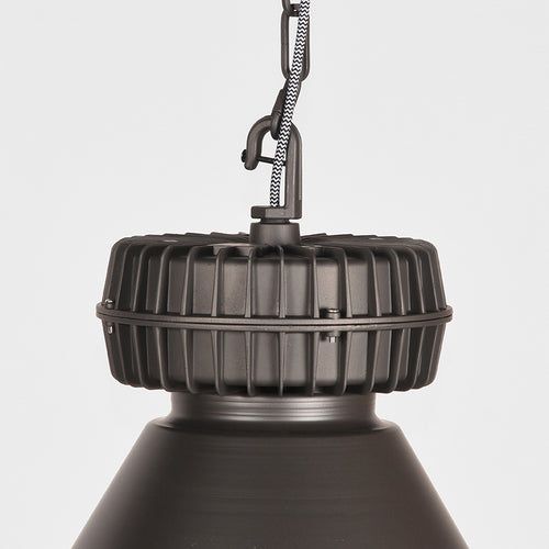 Label51 Hanglamp Duisburg - Burned Steel Metaal - 50x50x50cm - vtwonen shop