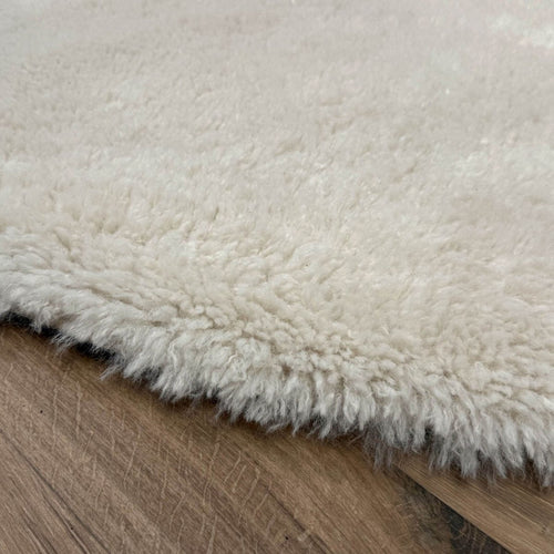 Interieur05 vloerkleed Furr - beige - Ø 160 cm