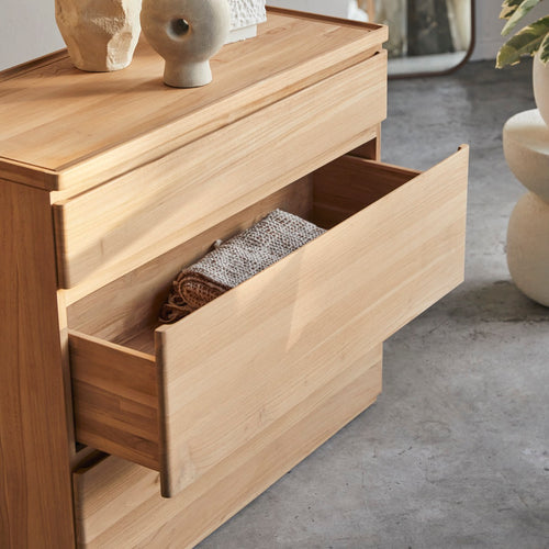 Tikamoon Commode in massief teak - Naturel - vtwonen shop