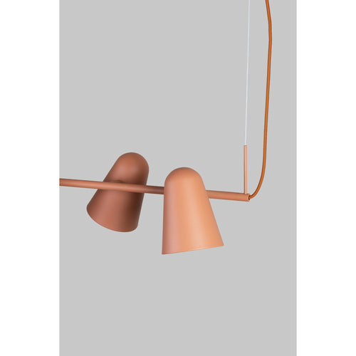 it's about RoMi hanglamp Salamanca - oranje - Ø32cm