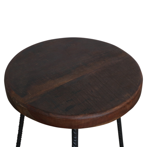 Raw materials kruk Factory - FSC-gerecycled hout - 29x29x48 cm - vtwonen shop