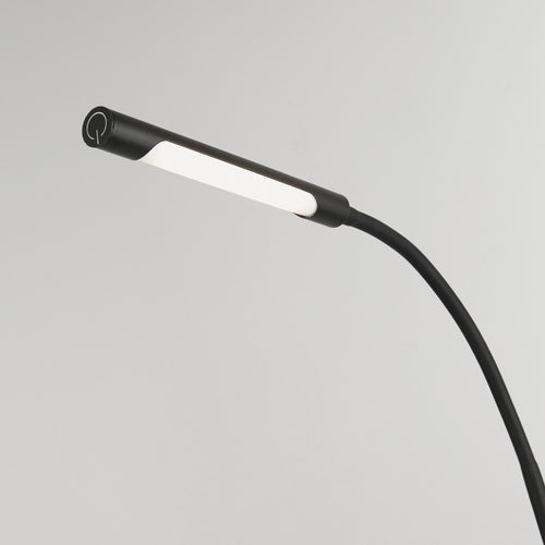 Searchlight Plume Oplaadbare Led Vloerlamp Zwart