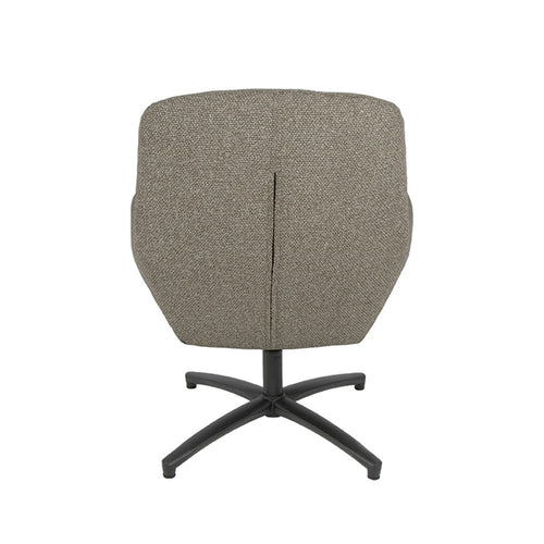 LABEL51 Fauteuil Chill Zone - Grijs Bouclé - Draaibaar