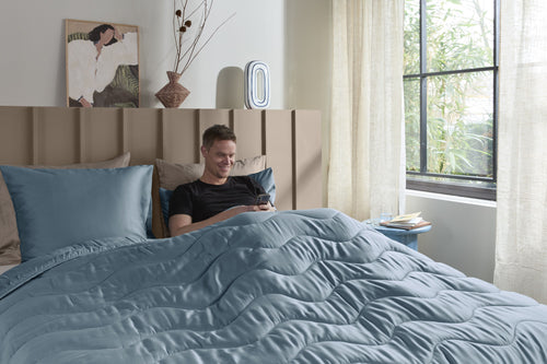 Beddinghouse Dekbedden Cocoon Lazy Duvet - 140 x 200 cm - Blauwgrijs