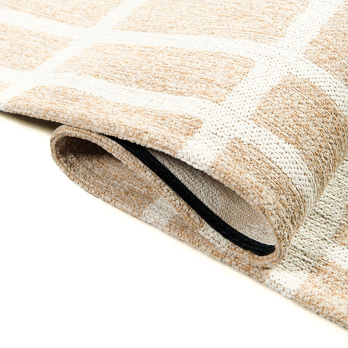 Lola&Moi vloerkleed Powder Snow - beige - 80x150cm