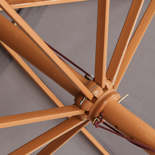 Nest outdoor Yvan Parasol Grijs - Ø 300 cm - vtwonen shop