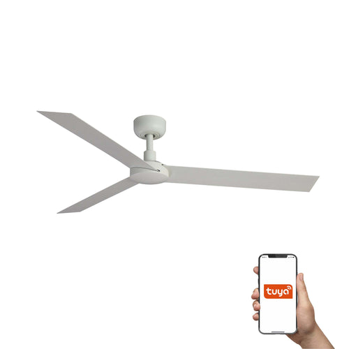 Faro Cruiser XL 3-blads plafondventilator matwit Tuya Smart System